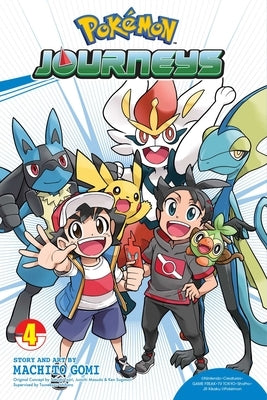 Pokémon Journeys, Vol. 4 by Gomi, Machito