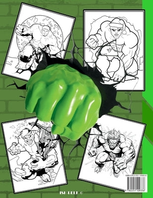 Hulk Coloring Book: Amazing Fun Coloring Adventures for Kids, Draw Deluxe Edition by Ish Belk