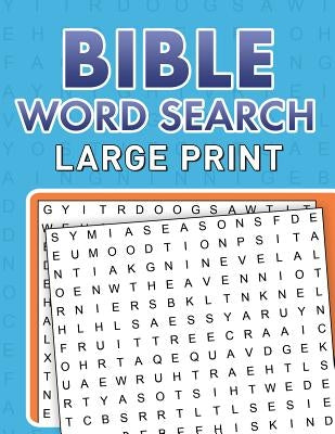 Bible Word Searches Large Print by Compiled by Barbour Staff