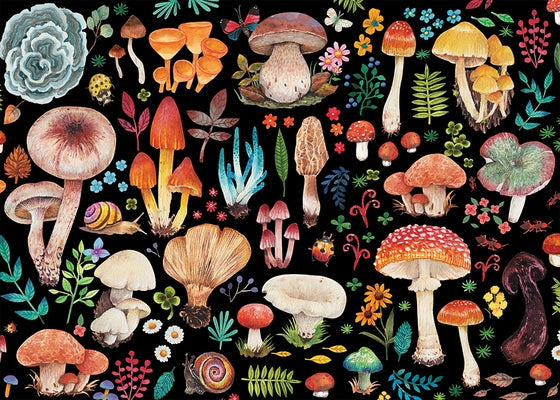 Mushrooms 1000-Piece Jigsaw Puzzle by Peter Pauper Press Inc