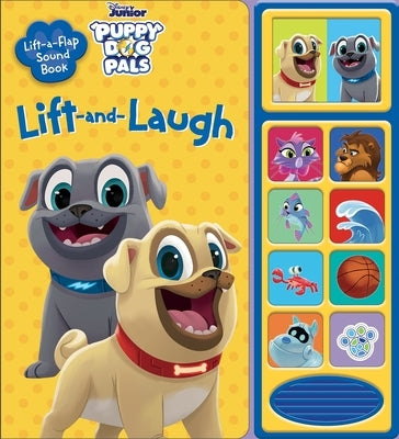 Disney Junior Puppy Dog Pals: Lift-And-Laugh Lift-A-Flap Sound Book [With Battery] by Disney Storybook Art Team