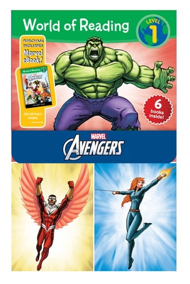 World of Reading Avengers Boxed Set: Level 1 [With E Books] by Dbg