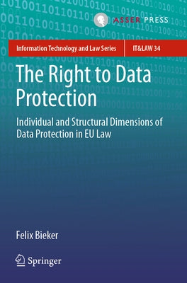 The Right to Data Protection: Individual and Structural Dimensions of Data Protection in Eu Law by Bieker, Felix