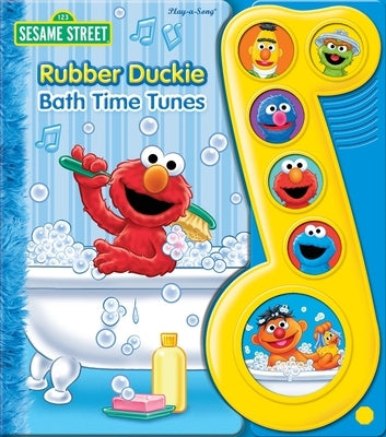 Sesame Street: Rubber Duckie Bath Time Tunes Sound Book [With Battery] by Pi Kids