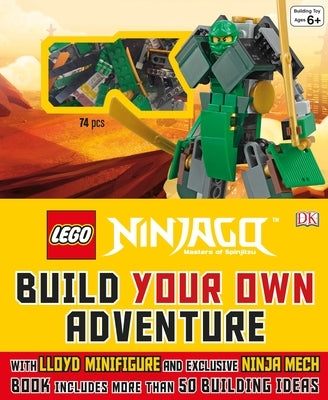 Lego(r) Ninjago: Build Your Own Adventure: With Lloyd Minifigure and Exclusive Ninja Merch, Book Includes More Than 50 Buil by DK