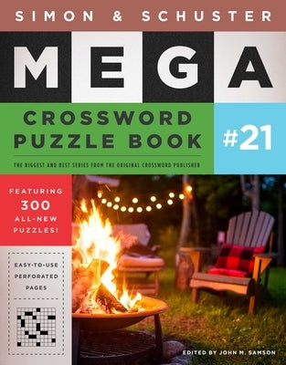 Simon & Schuster Mega Crossword Puzzle Book #21 by Samson, John M.