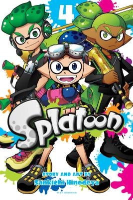 Splatoon, Vol. 4 by Hinodeya, Sankichi