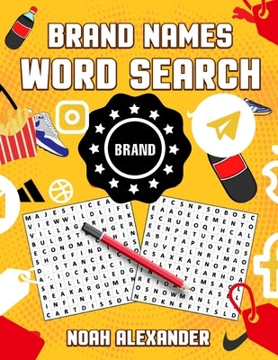 Brands Word Search by Alexander, Noah