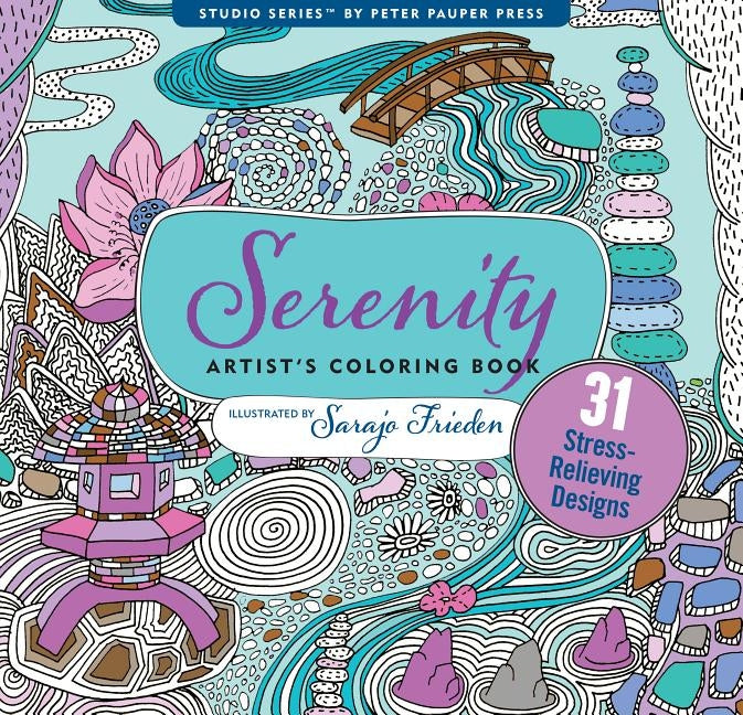 Serenity Adult Coloring Book by Peter Pauper Press Inc