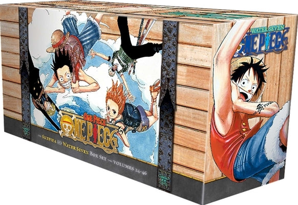 One Piece Box Set 2: Skypeia and Water Seven: Volumes 24-46 with Premium by Oda, Eiichiro