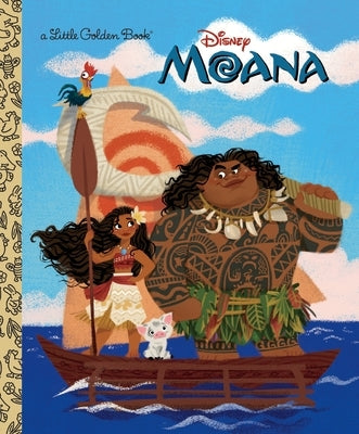 Moana Little Golden Book by Hitchcock, Laura