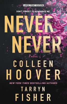 Never Never by Hoover, Colleen