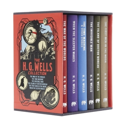 The H. G. Wells Collection: Deluxe 6-Book Hardcover Boxed Set by Wells, H. G.