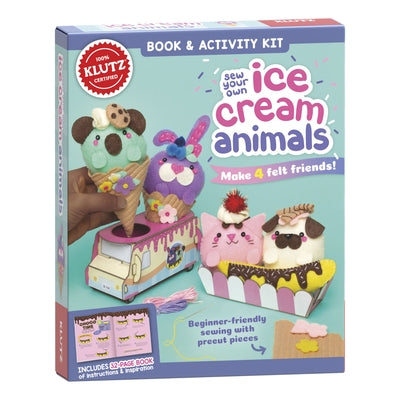 Sew Your Own Ice Cream Animals by Klutz