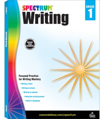 Spectrum Writing, Grade 1: Volume 93 by Spectrum