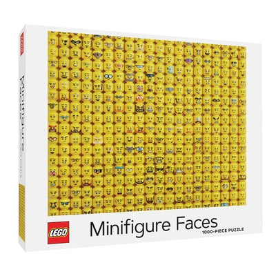 Lego Minifigure Faces 1000-Piece Puzzle by Lego