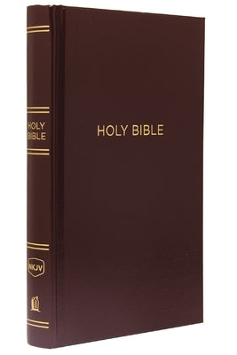 NKJV, Pew Bible, Hardcover, Burgundy, Red Letter Edition by Thomas Nelson