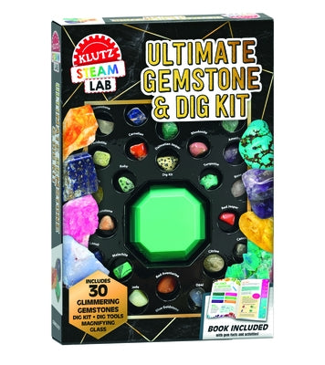 Steam Lab Ultimate Gemstone and Dig Kit by Klutz