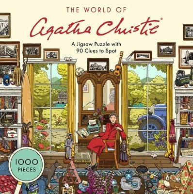 The World of Agatha Christie 1000-Piece Jigsaw: 1000-Piece Jigsaw with 90 Clues to Spot by Agatha Christie Ltd