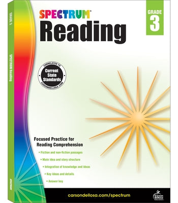 Spectrum Reading Workbook, Grade 3: Volume 57 by Spectrum