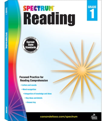 Spectrum Reading Workbook, Grade 1: Volume 55 by Spectrum