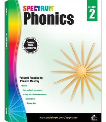 Spectrum Phonics, Grade 2: Volume 52 by Spectrum