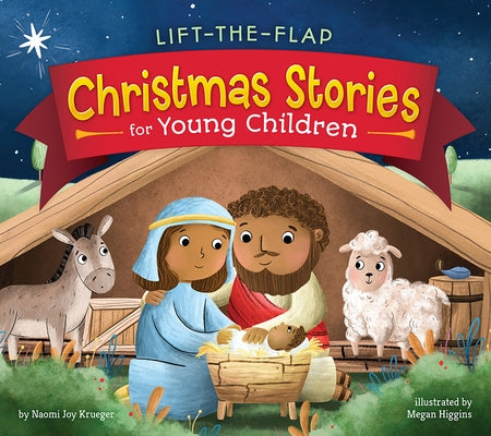 Lift-The-Flap Christmas Stories for Young Children by Krueger, Naomi Joy