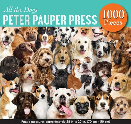 All the Dogs Jigsaw Puzzle by Peter Pauper Press, Inc