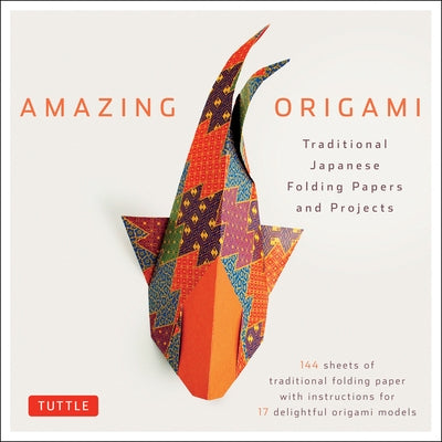 Amazing Origami Kit: Traditional Japanese Folding Papers and Projects [144 Origami Papers with Book, 17 Projects] by Tuttle Studio