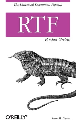 RTF Pocket Guide by Burke, Sean