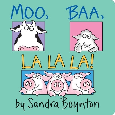 Moo, Baa, La La La!: Oversized Lap Board Book by Boynton, Sandra