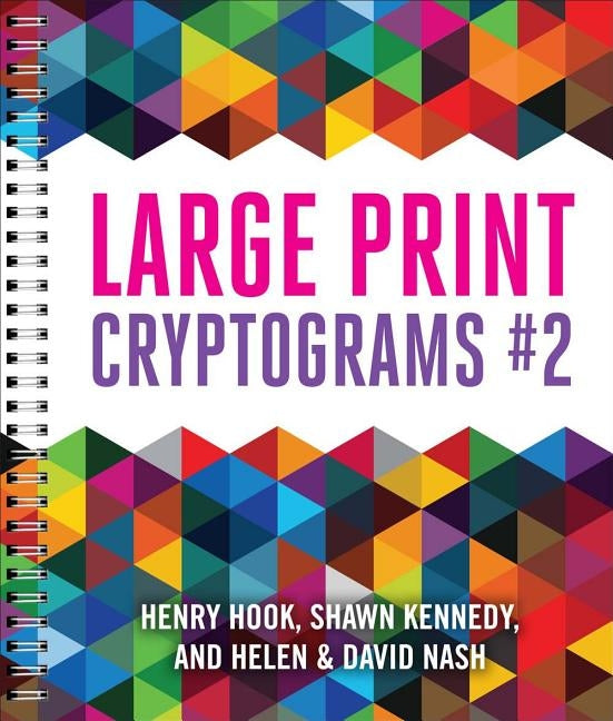 Large Print Cryptograms #2 by Nash, Helen