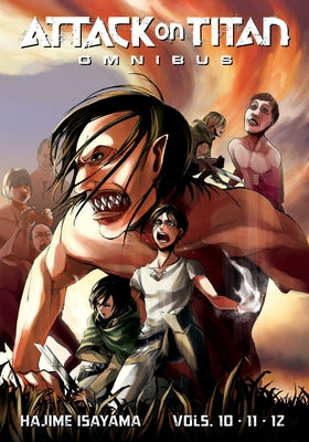 Attack on Titan Omnibus 4 (Vol. 10-12) by Isayama, Hajime