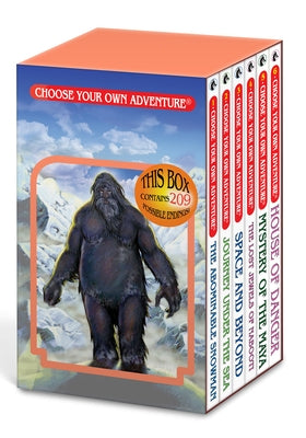 Choose Your Own Adventure 6- Book Boxed Set #1 (the Abominable Snowman, Journey Under the Sea, Space and Beyond, the Lost Jewels of Nabooti, Mystery o by Montgomery, R. a.